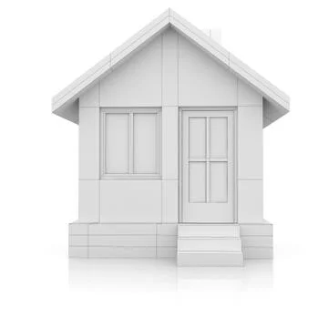 House in drawing style Stock Illustration