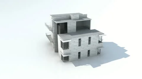 House dusk Stock Footage 21428825