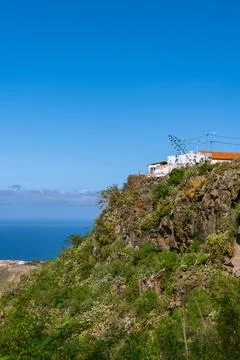 The House At The Edge Stock Photos