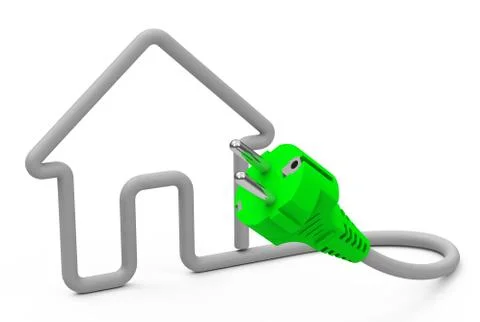 House energy Stock Illustration