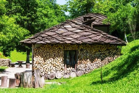House at the Etar Museum Stock Photos