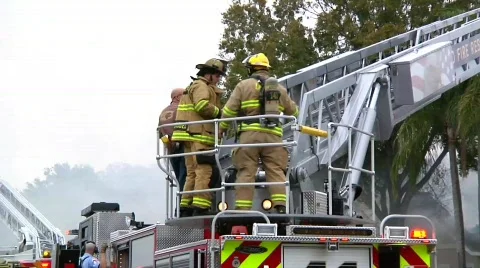 House Fire #9 Stock Footage 687286