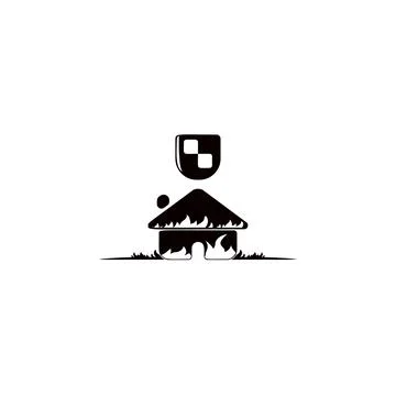 House fire icon. Elements of insurance icon. Premium quality graphic design Stock Illustration