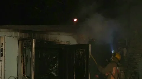 House Fire PAFR#1 Stock Footage 937905