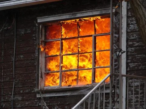 House Fire Stock Photos