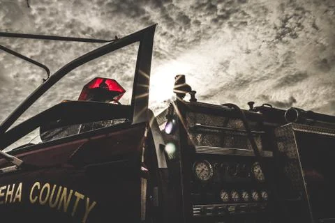 House Fire Foto stock