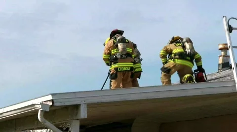 House Fire PSFR 3 Stock Footage 688579