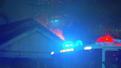 House Fire, Rescue &amp; Building Collapse PT2 스톡 동영상 10837585