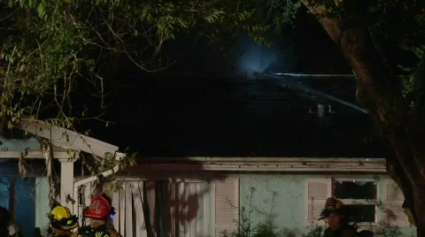 House Fire SFR Stock Footage 688631