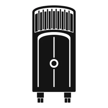 House floor conditioner icon, simple style Ilustración de archivo