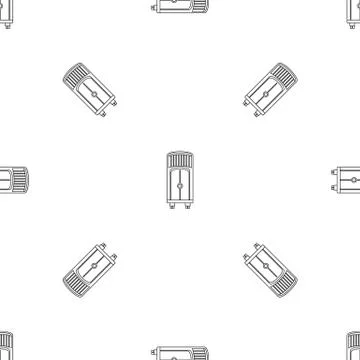 House floor conditioner pattern seamless vector Stockillustratie