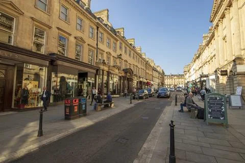 House of Fraser, Bath. 스톡 사진