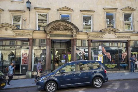 House of Fraser, Bath. Stock Photos