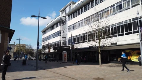 House of Fraser Stock Footage 105900465