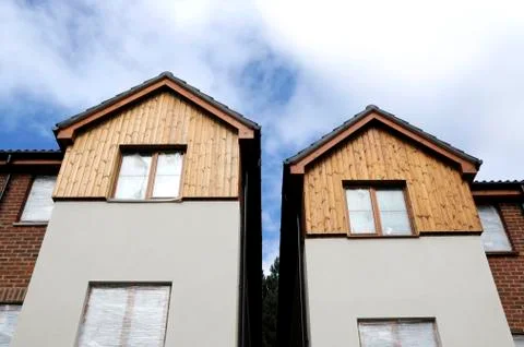 House fronts Stock Photos
