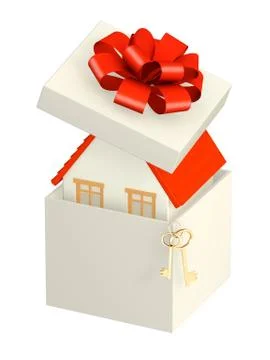 House - gift Stock Illustration