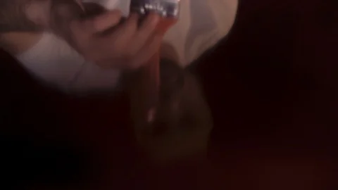 The house guy does the restoration of his antiques Stock Footage 106392957