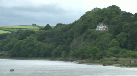 House on the Hill Stock Footage 18171169
