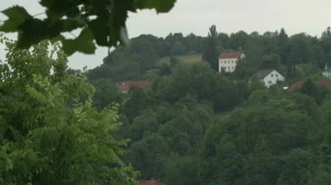 House on the hill 動画素材 21661183