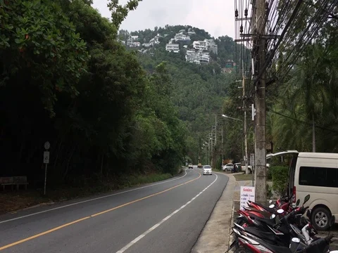 House on the hill in Koh Samui Stock Footage 71823342