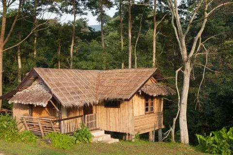House on the hill Stock Photos
