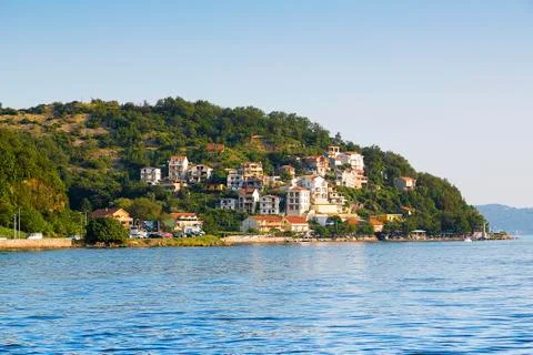 House on the hill. Stock Photos