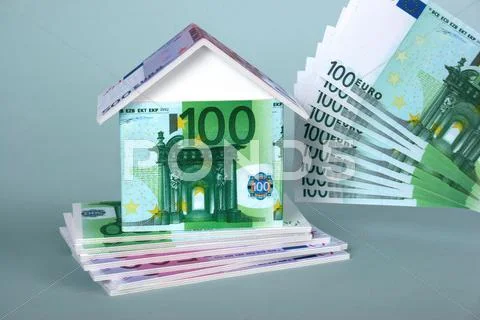 House home arm balance banrupt bill budget bust Stock Photos
