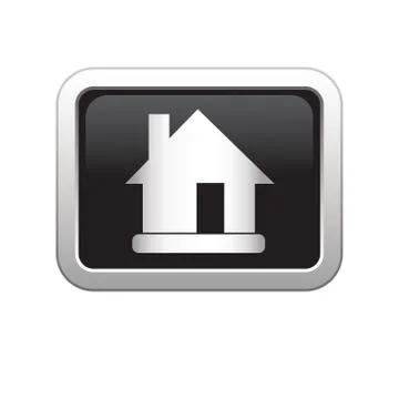 House icon black Stock Illustration
