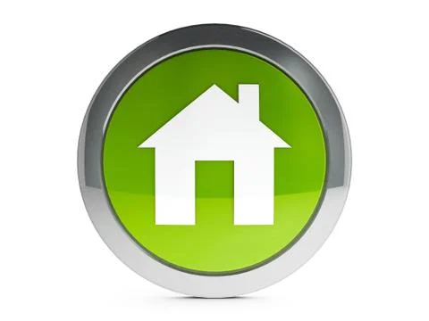 House icon with highlight Stock Illustration