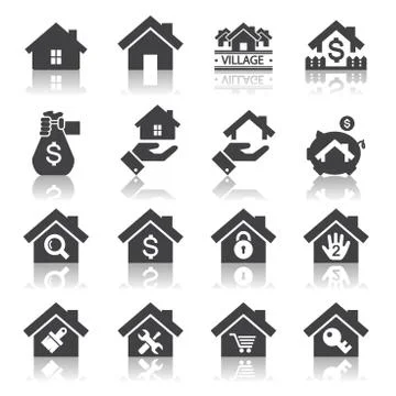 House icon Ilustración de archivo