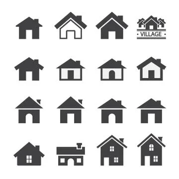 House icon Illustrazione stock