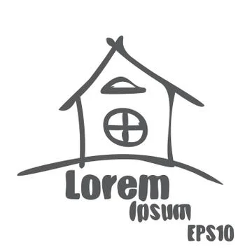 House icon Illustrazione stock
