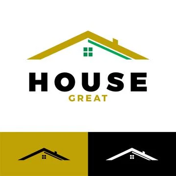 House icon logo design template Stock Illustration