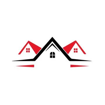 House icon logo vector design template Pro Vector Stock Illustration