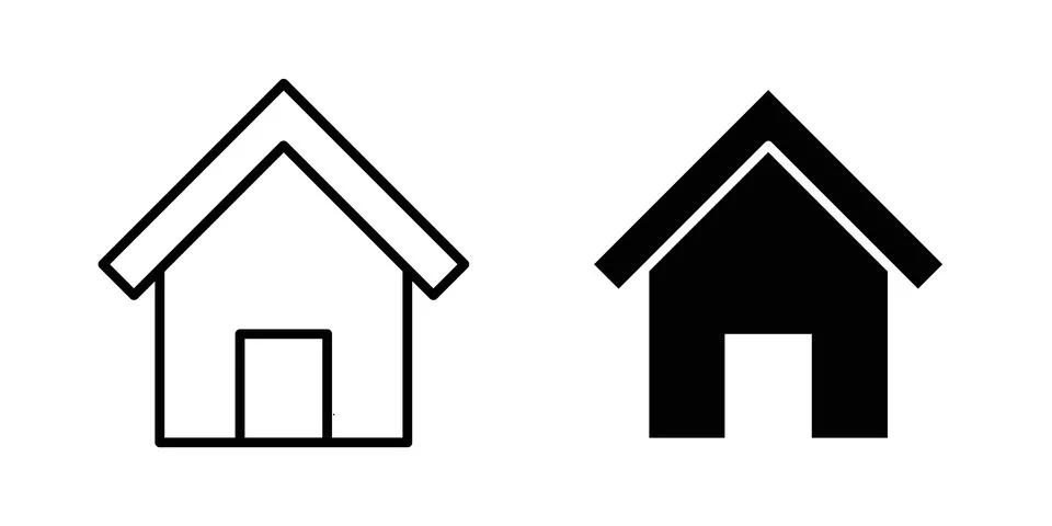 House icon vector design illustrations Stock Illustration