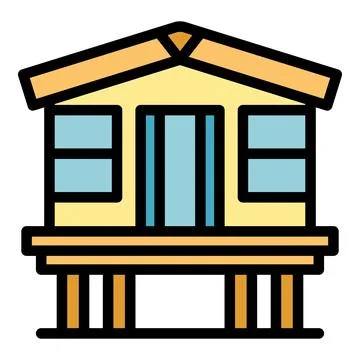 House icon vector flat Stock Illustration