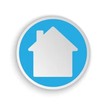 House icon. Vector illustration. Stock Illustration