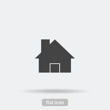 House icon, Vector is type EPS10 Stock Illustration
