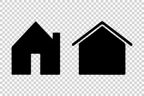 House icons set Stock Illustration