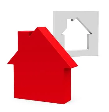 The house Stock Illustration