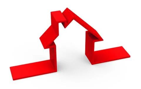 The house Stock Illustration