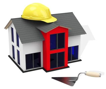 The house Stock Illustration