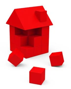 The house Stock Illustration