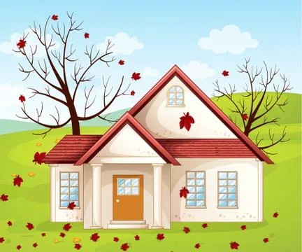 House Ilustração Stock