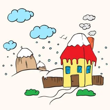 House Illustrazione stock