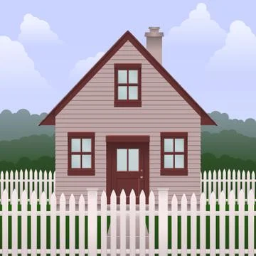 House illustration Stock Illustration