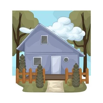 House Illustration Stock Illustration