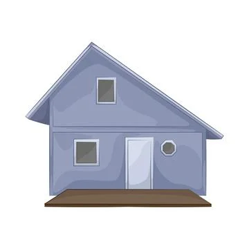 House Illustration Illustrazione stock