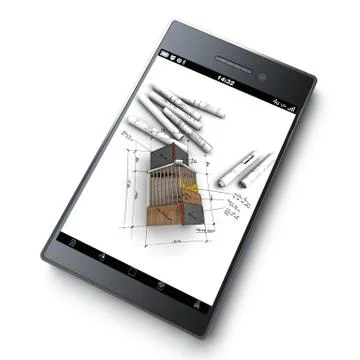 House insulation app Stock Illustration