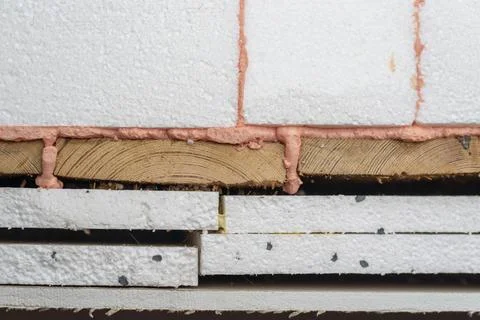 House insulation layers Stock Photos